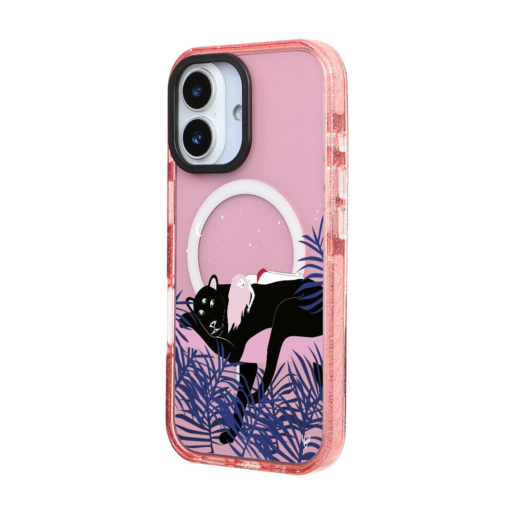 MagsafeliArtycaseSimliPembe