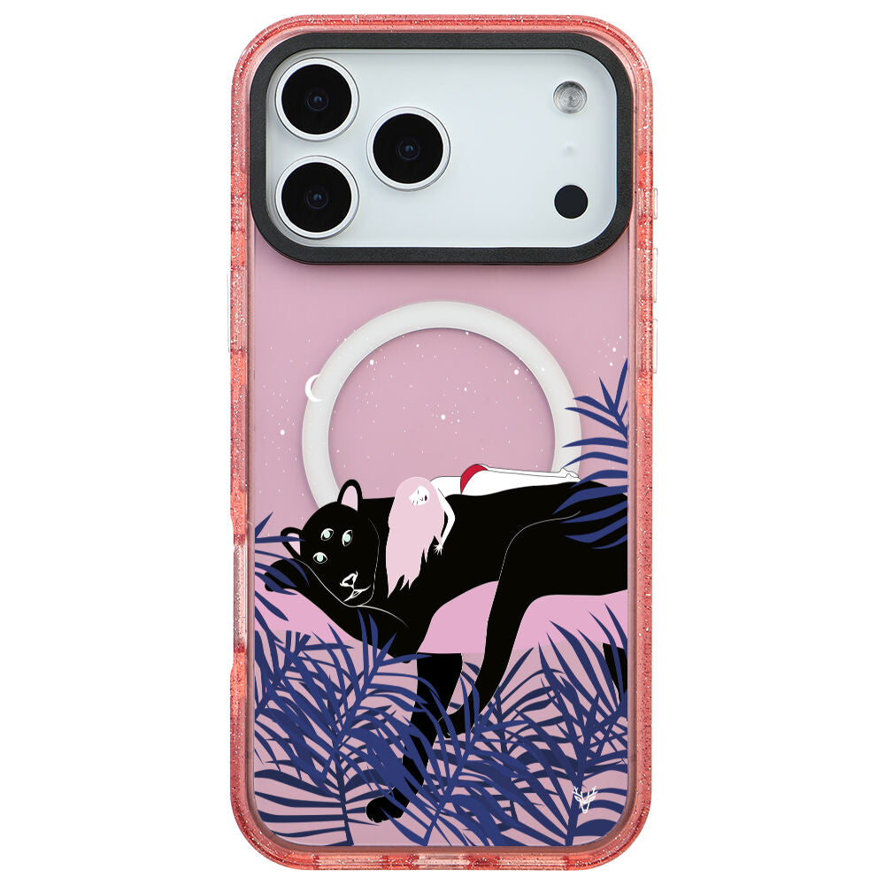 MagsafeliArtycaseSimliPembe
