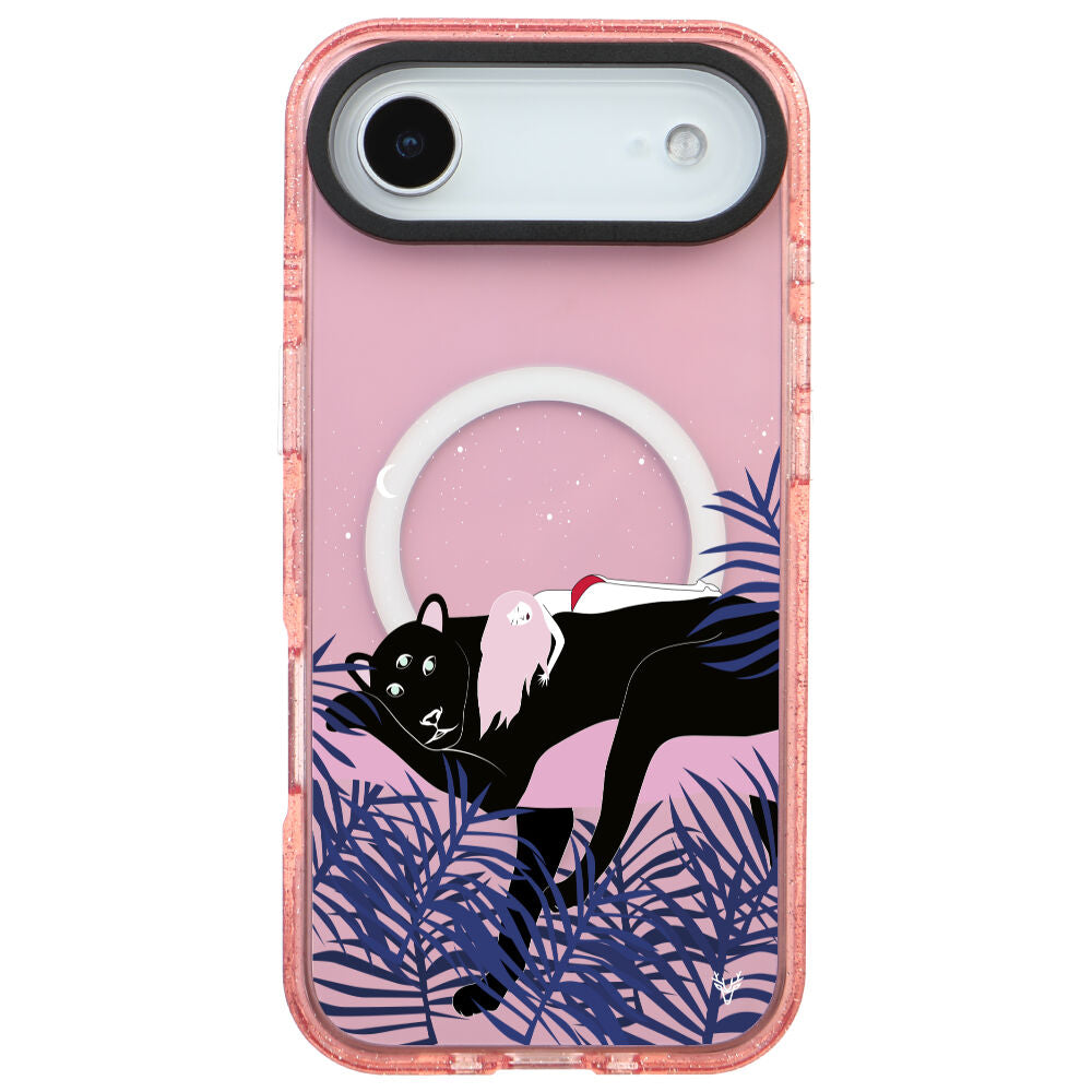 MagsafeliArtycaseSimliPembe