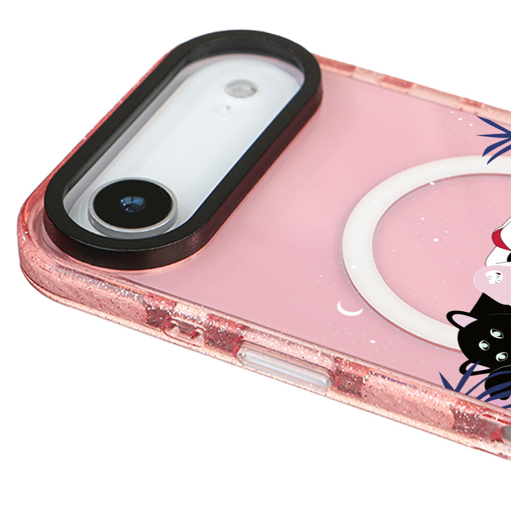 MagsafeliArtycaseSimliPembe
