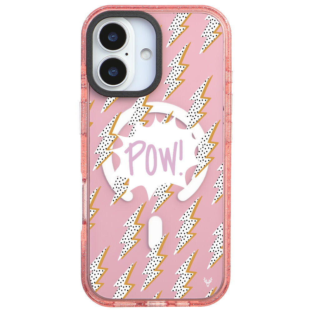 MagsafeliArtycaseSimliPembe