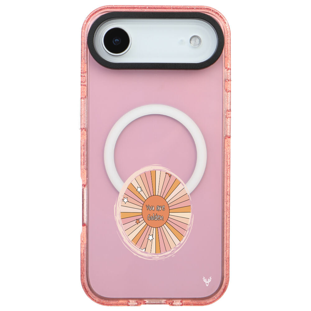 MagsafeliArtycaseSimliPembe