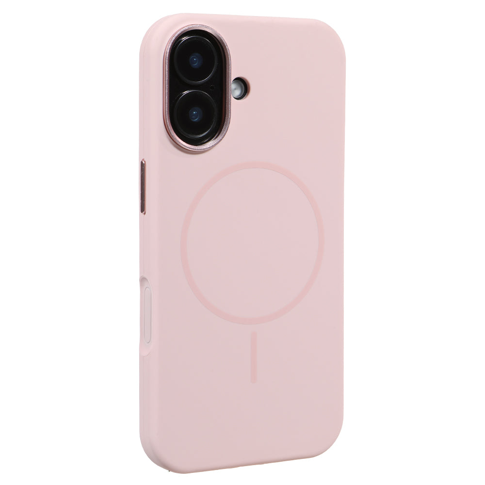 Apple iPhone 17 Style Magsafe Telefon Kılıfı Pembe
