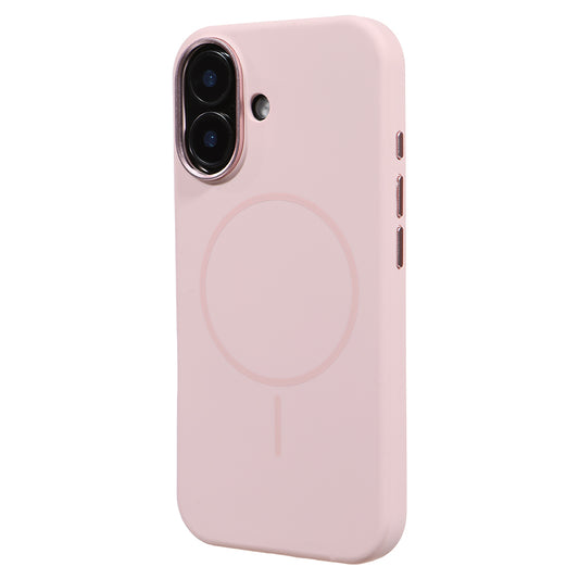 Apple iPhone 17 Style Magsafe Telefon Kılıfı Pembe