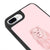 iPhone 8 Plus Pembe Aslan Telefon Kılıfı - Glossy - Popsoketsiz