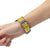 Apple Watch Yellow Band Colors Line Desenli Kordon - Rose Gold