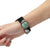 Apple Watch Black Band Shapes Desenli Kordon - Rose Gold