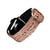 Apple Watch White Band Skin Desenli Kordon - Rose Gold