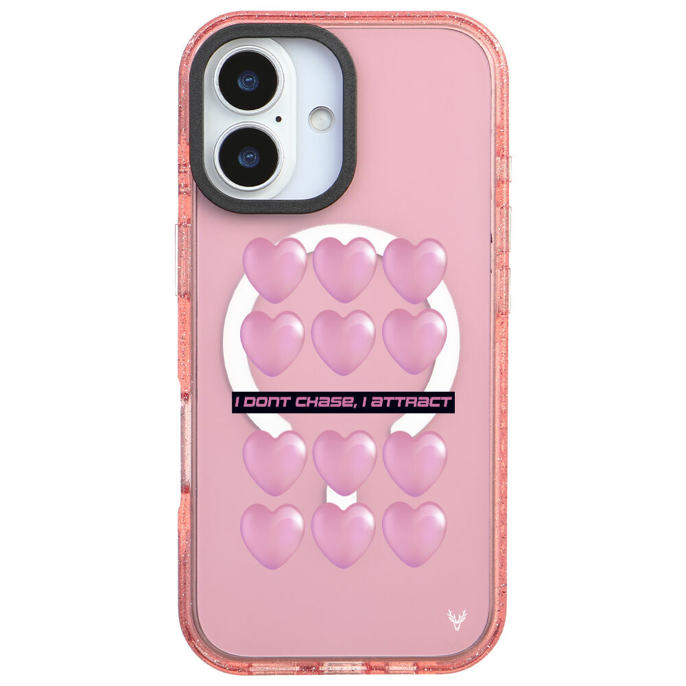 MagsafeliArtycaseSimliPembe