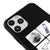 iPhone 11 Pro Moon is Silver Telefon Kılıfı - Renkli Silikon - Siyah