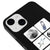 iPhone 15 Plus Moon is Silver Telefon Kılıfı - Renkli Silikon - Siyah