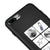 iPhone 7 Plus Moon is Silver Telefon Kılıfı - Renkli Silikon - Siyah