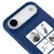 iPhone Air Moon is Silver Telefon Kılıfı - Renkli Silikon - Lacivert