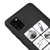 Samsung A31 Moon is Silver Telefon Kılıfı - Renkli Silikon - Siyah