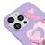 iPhone 13 Pro Max Baby Girl Telefon Kılıfı - Renkli Silikon - Lila