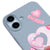 iPhone 16 Baby Girl Telefon Kılıfı - Renkli Silikon - Mavi