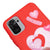 XİAOMİ REDMİ NOTE 10 Baby Girl Telefon Kılıfı - Renkli Silikon - Kırmızı