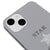iPhone 14 Star Girls Telefon Kılıfı - Renkli Silikon - Gri