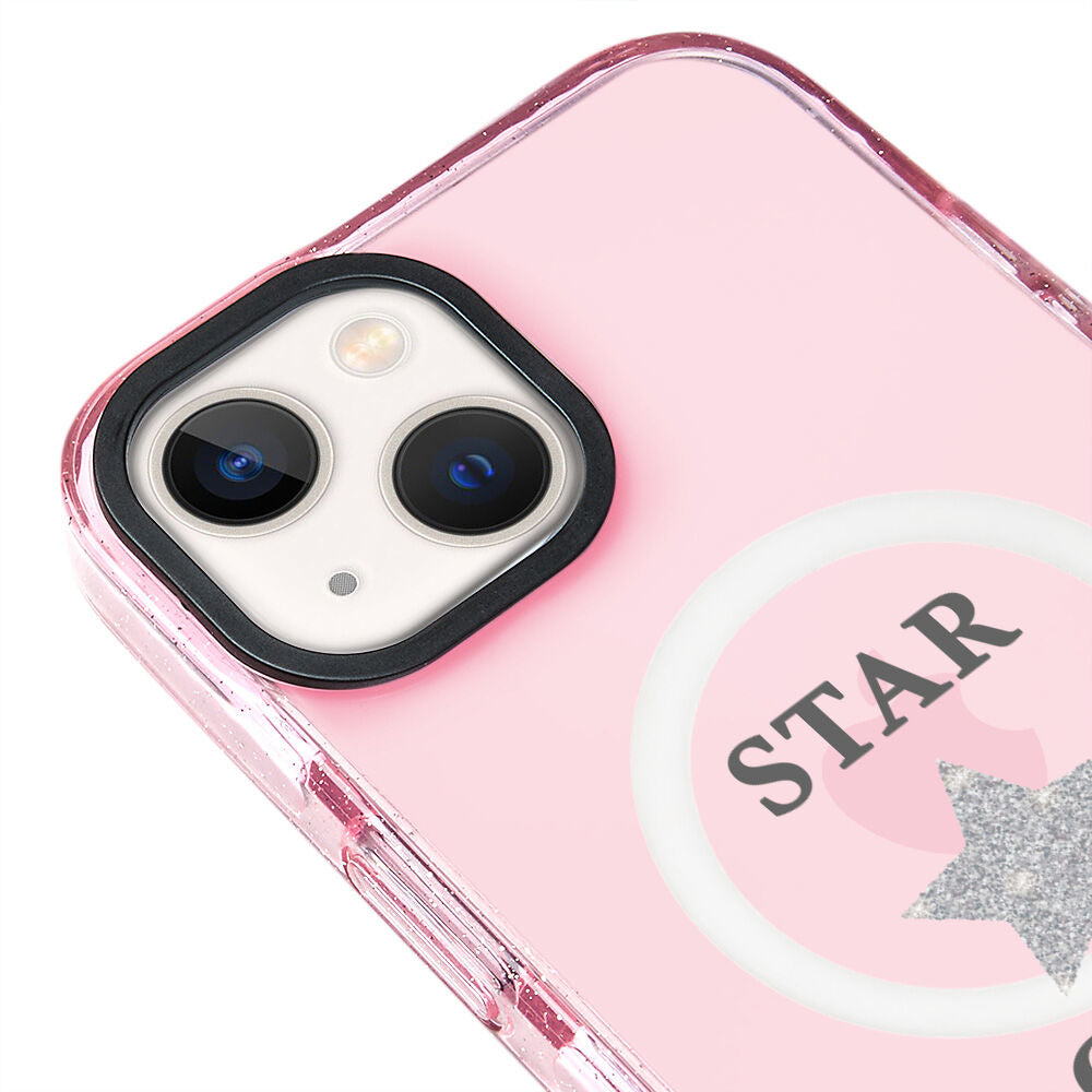 MagsafeliArtycaseSimliPembe