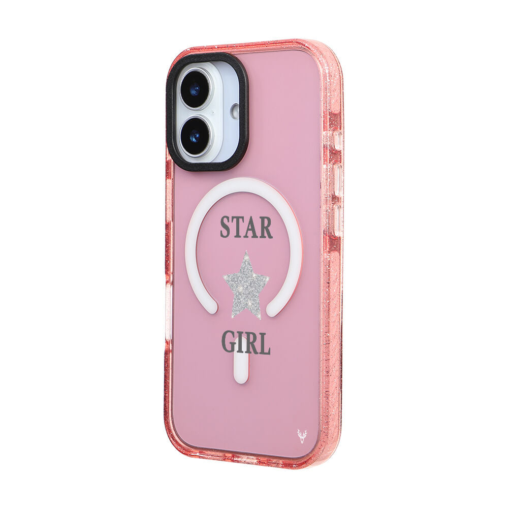 MagsafeliArtycaseSimliPembe