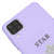Samsung A12 Star Girls Telefon Kılıfı - Renkli Silikon - Lila
