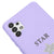 Samsung A32 4G Star Girls Telefon Kılıfı - Renkli Silikon - Lila