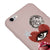 iPhone 6 StarGirl Telefon Kılıfı - Renkli Silikon - Pudra