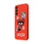 Samsung A15 StarGirl Telefon Kılıfı - Renkli Silikon - Kırmızı