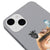 iPhone 15 Not Now Telefon Kılıfı - Renkli Silikon - Gri