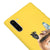 Samsung Note 10 Not Now Telefon Kılıfı - Renkli Silikon - Sarı