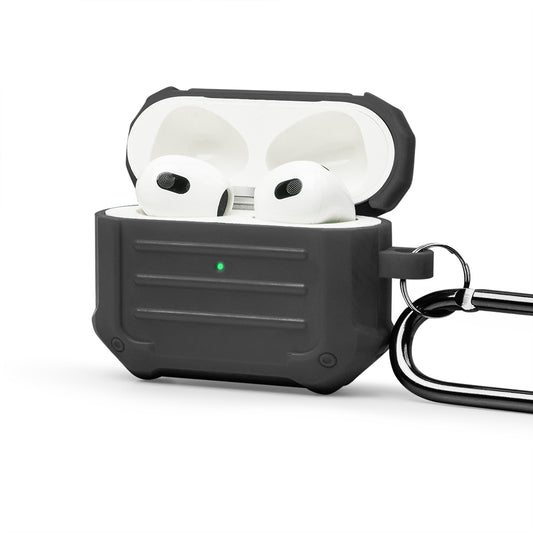 Apple AirPods 3 Carbonfiber Gray Kılıfı