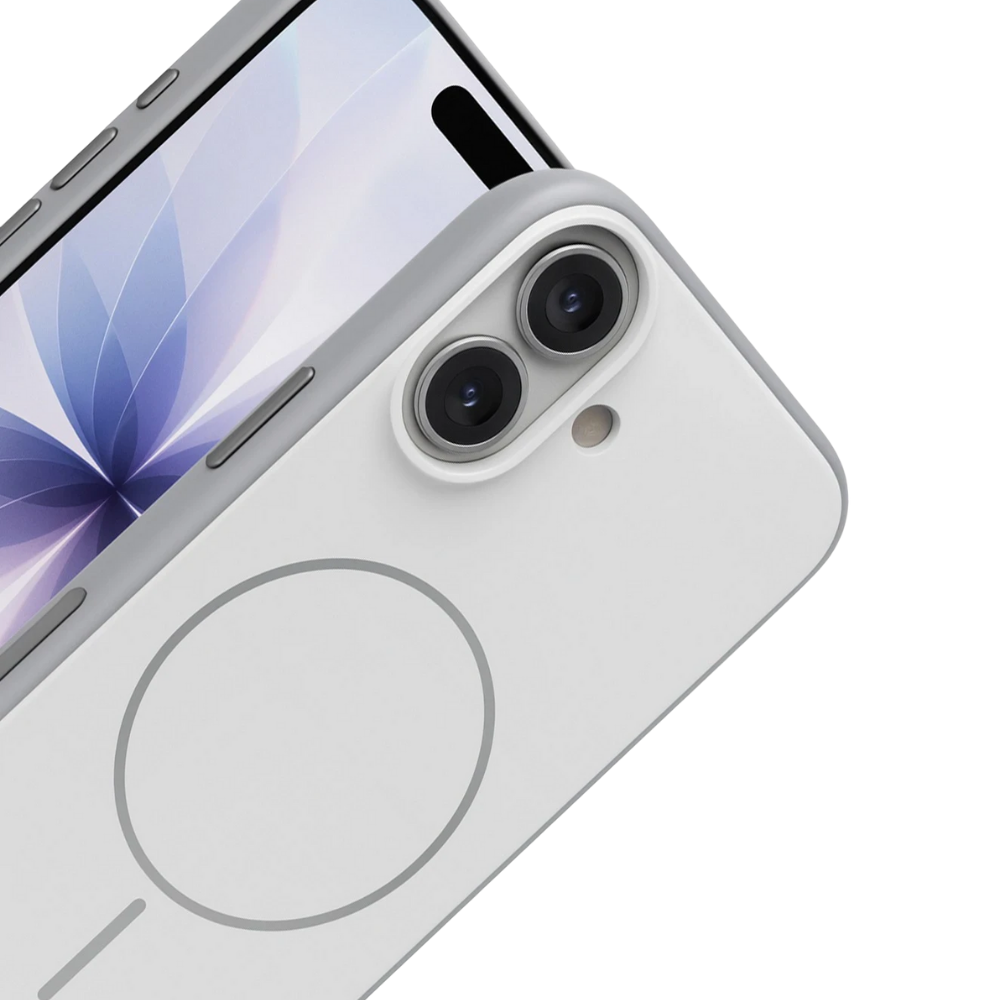 iPhone 16 Neva Magsafe Telefon Kılıfı Gri