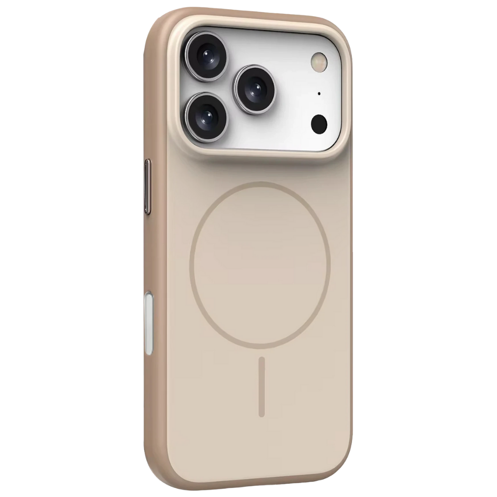 iPhone 17 Pro Neva Magsafe Telefon Kılıfı Krem