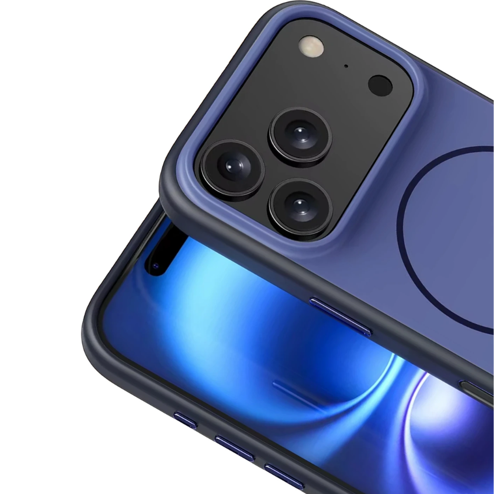 iPhone 17 Pro Neva Magsafe Telefon Kılıfı Lacivert