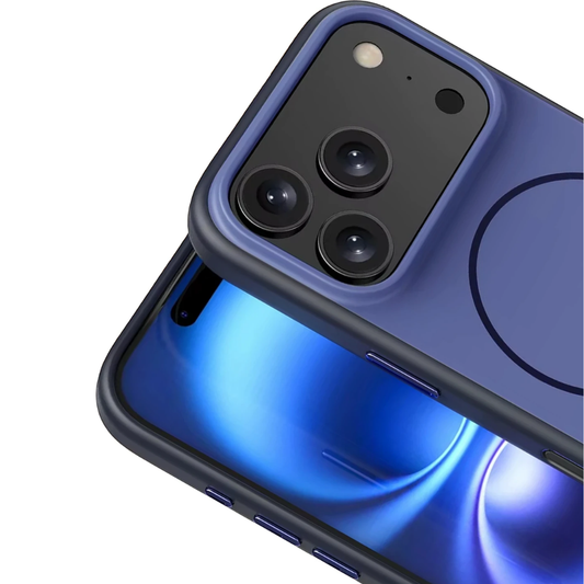 iPhone 17 Pro Max Neva Magsafe Telefon Kılıfı Lacivert