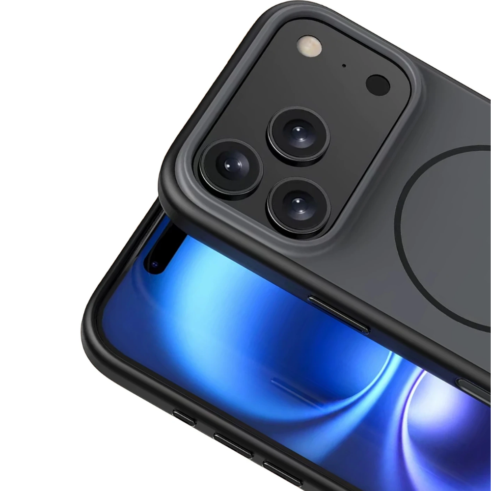 iPhone 17 Pro Neva Magsafe Telefon Kılıfı Siyah