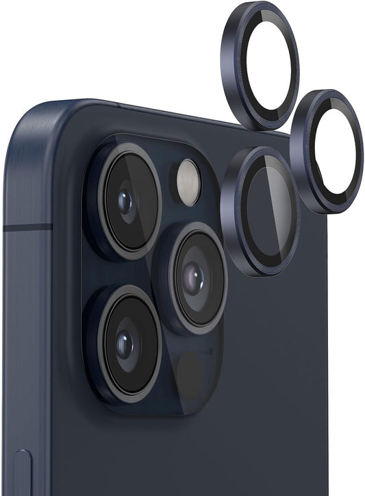 iPhone 15 Pro Max Kamera Koruyucu Ring Blue