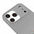 iPhone 17 Pro Kalp Telefon Kılıfı - Renkli Silikon - Gri
