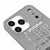iPhone 17 Pro Max Vodka Telefon Kılıfı - Renkli Silikon - Gri