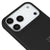 iPhone 17 Pro Lanet Telefon Kılıfı - Renkli Silikon - Siyah