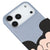 iPhone 17 Pro Cartoon Mouse Telefon Kılıfı - Renkli Silikon - Gri