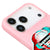 iPhone 17 Pro Max Monroe Telefon Kılıfı - Renkli Silikon - Pembe