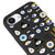 iPhone 17e Evil Eye Telefon Kılıfı - Renkli Silikon - Siyah