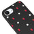 iPhone 17e Daisy Strawberry Telefon Kılıfı - Renkli Silikon - Siyah