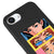 iPhone 16e Cartoon Girls Telefon Kılıfı - Renkli Silikon - Siyah