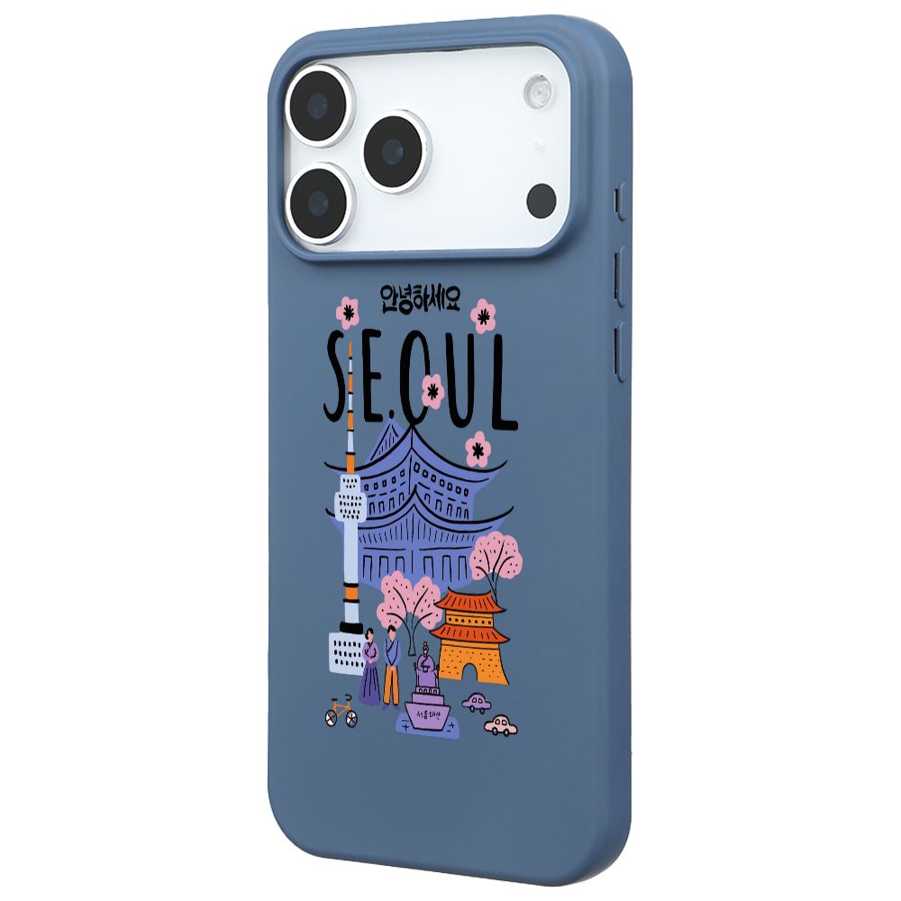 Renkli Silikon - Denim