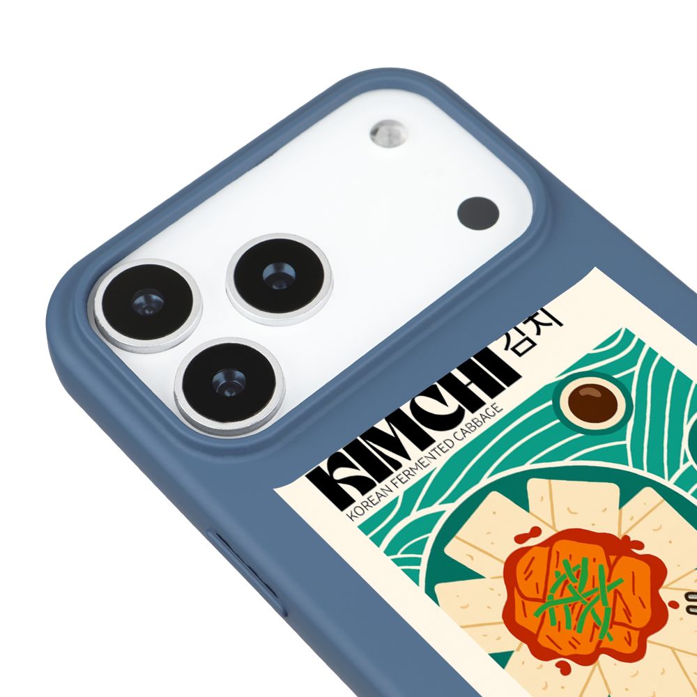 Renkli Silikon - Denim
