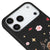 iPhone 17 Pro Max Coquette Girls Telefon Kılıfı - Renkli Silikon - Siyah