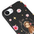 iPhone 17e Coquette Girls Telefon Kılıfı - Renkli Silikon - Siyah