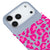 iPhone 17 Pro Pinky Dots Telefon Kılıfı - Renkli Silikon - Gri